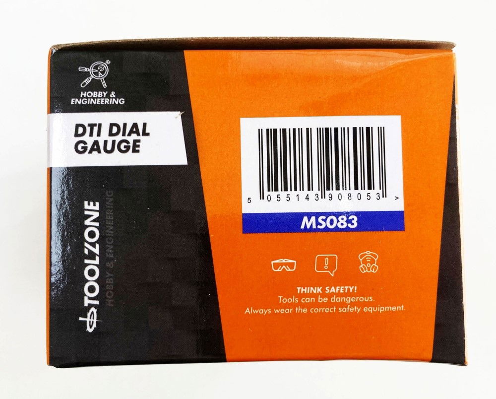 DTI DIAL GAUGE 0-10mm 0.01mm READING 57mm DIAL - TOOLZONE KDPMS083