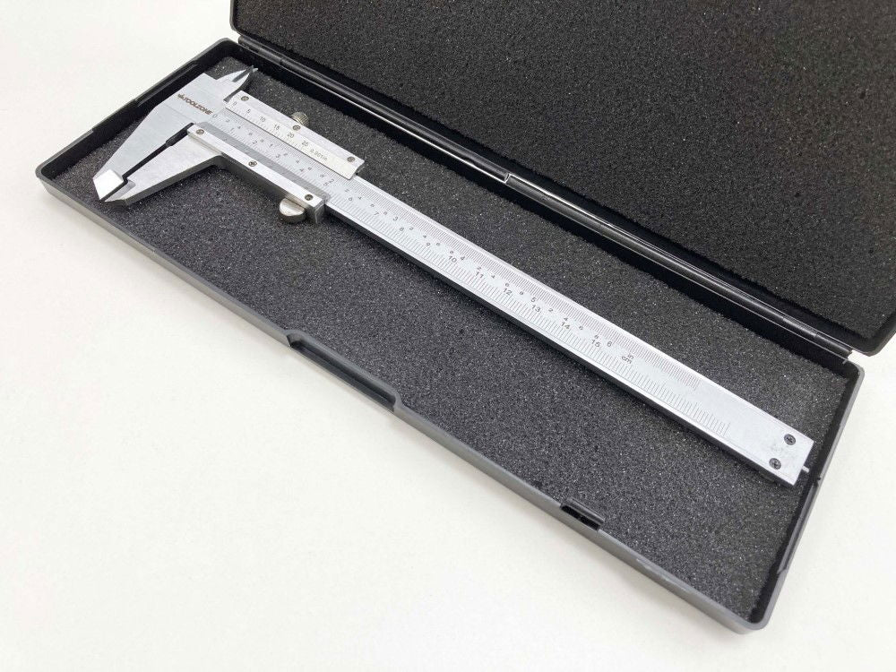 PRECISION VERNIER CALIPER 150mm IN CASE - TOOLZONE KDPMS088