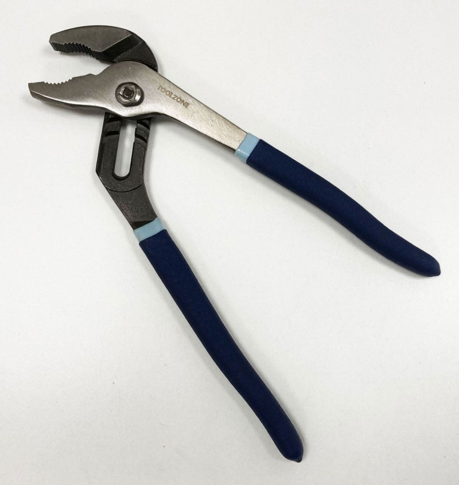 WATER PUMP PLIERS 10 SATIN FINISH GROOVE JOINT - TOOLZONE KDPPL160