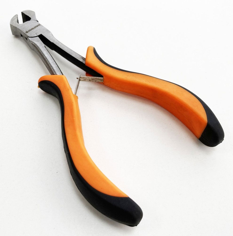 PRECISION END CUT PLIERS LEAF SPRING CARBON STEEL - TOOLZONE KDPPL188