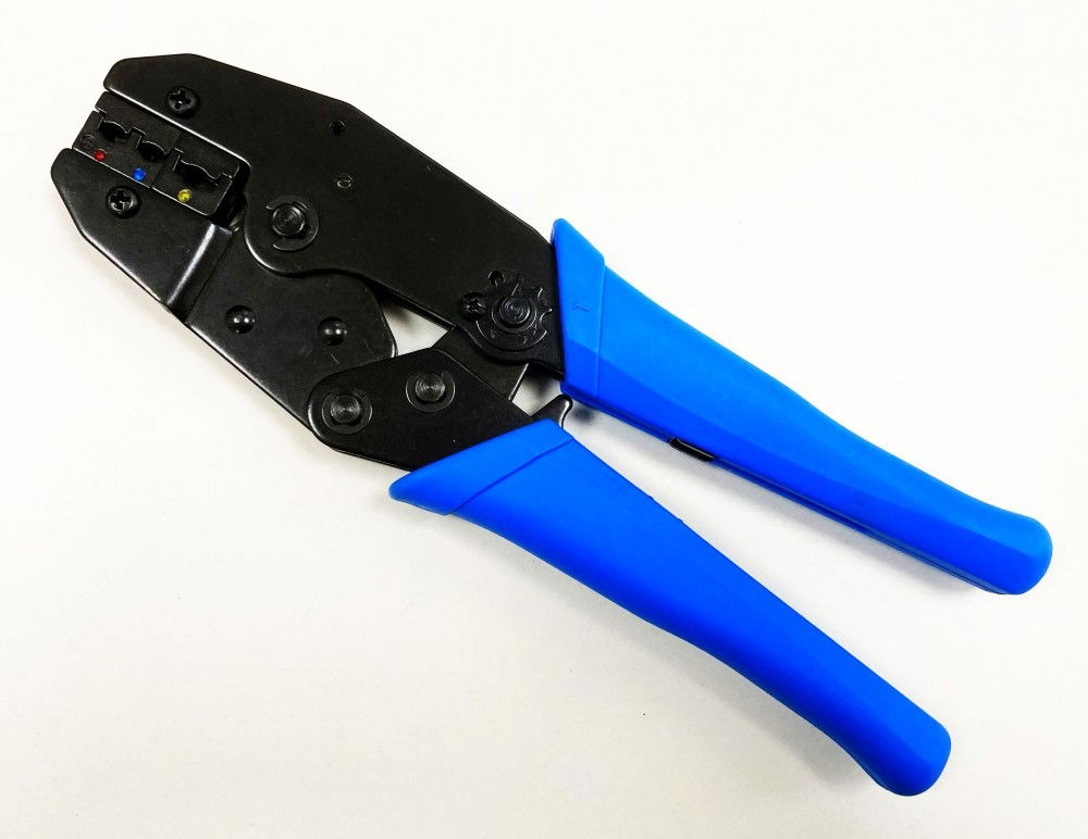 RATCHET CRIMPING PLIERS 1mm²-6mm² 230mm - TOOLZONE KDPPL261
