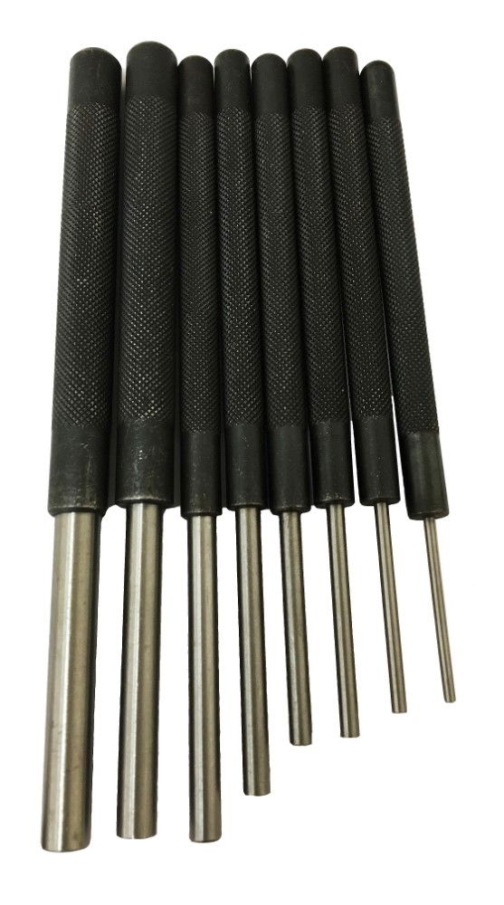 PIN PUNCH SET 8PC 3/32 TO 3/8 - TOOLZONE KDPPN140