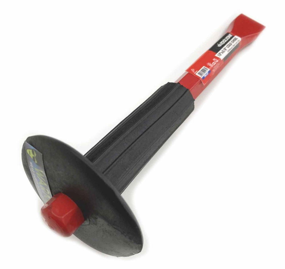 COLD CHISEL 10 x 5/8 WITH PLASTIC HAND GUARD - TOOLZONE KDPPN147