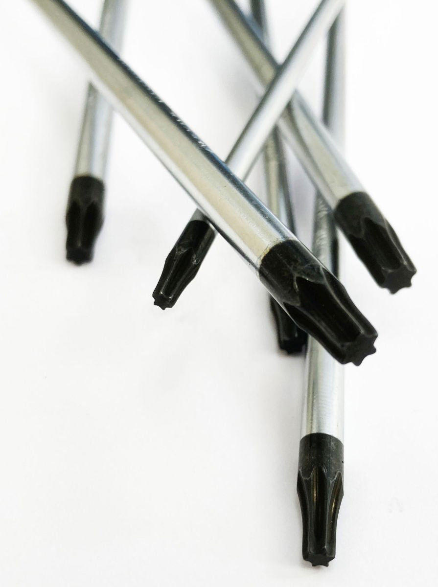 STAR SCREWDRIVER SET 6PC 250mm T10-T30 - TOOLZONE KDPSD089