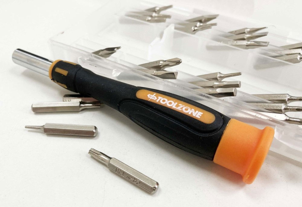 PRECISION SCREWDRIVER SET 31PC IN CASE 5/32 SHANK - TOOLZONE KDPSD106