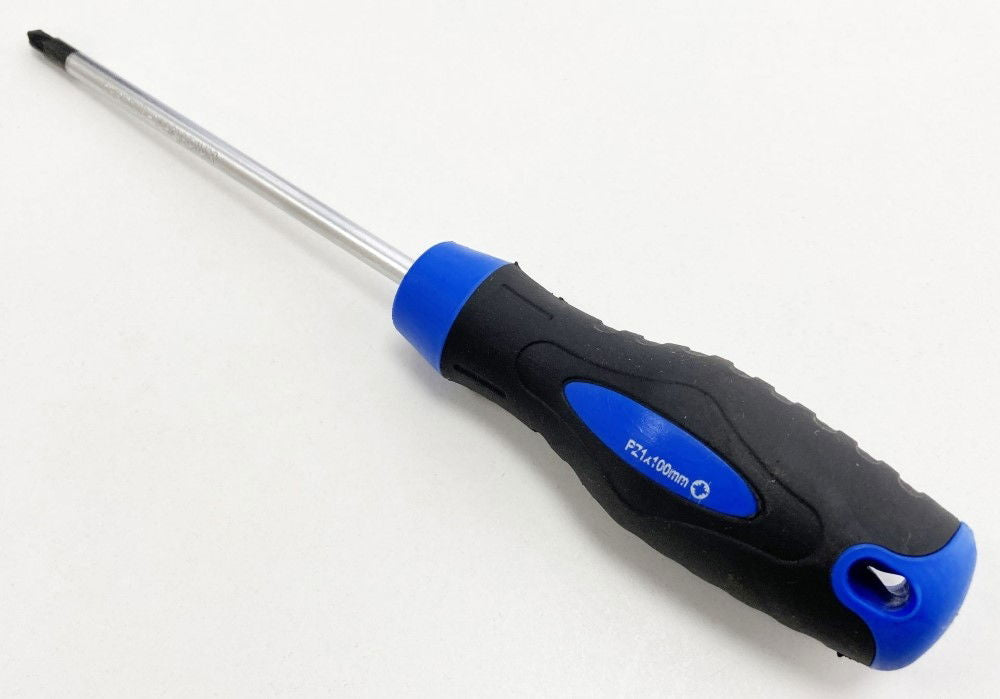 SCREWDRIVER POZI 1 100mm - TOOLZONE KDPSD151