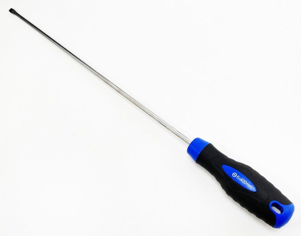 SLOT BLADE SCREWDRIVER 400mm x 6mm - TOOLZONE KDPSD257