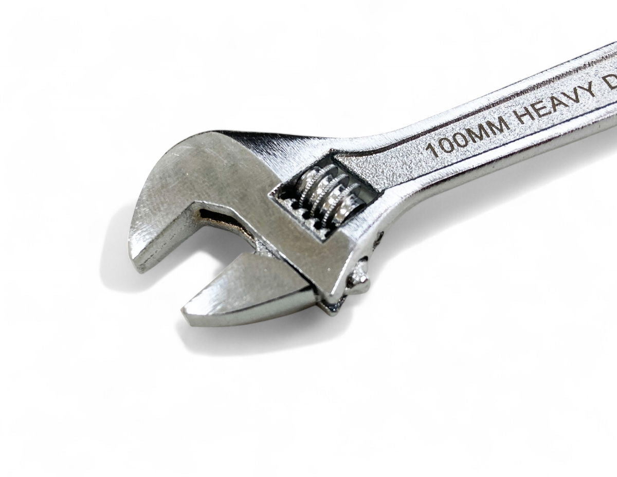 ADJUSTABLE SPANNER 4 MAX JAW 14mm CARBON STEEL CHROME PLATED - TOOLZONE KDPSP041