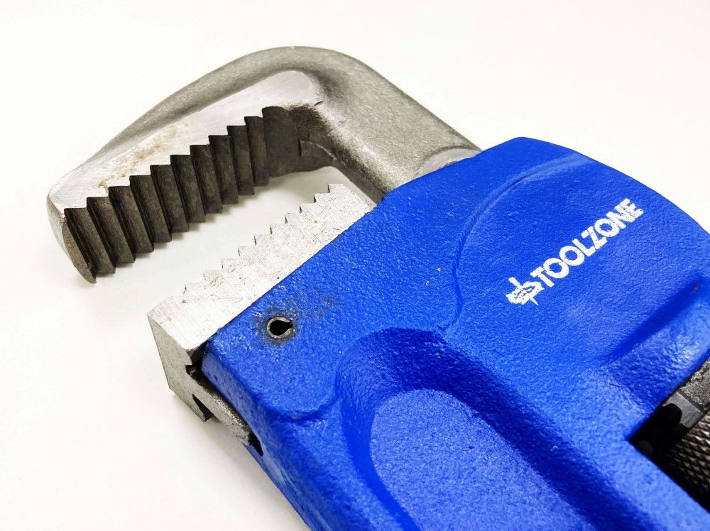 STILLSON WRENCH 36 MAX JAW 114mm DROP FORGED FOAM DIPPED HANDLE - TOOLZONE KDPSP070