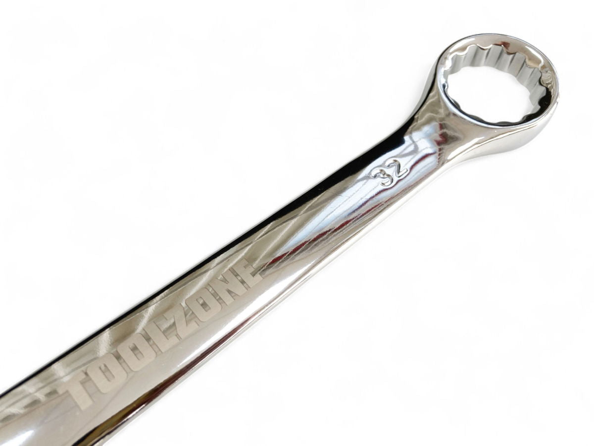 COMBINATION SPANNER 32mm POLISHED CHROME VANADIUM - TOOLZONE KDPSP120