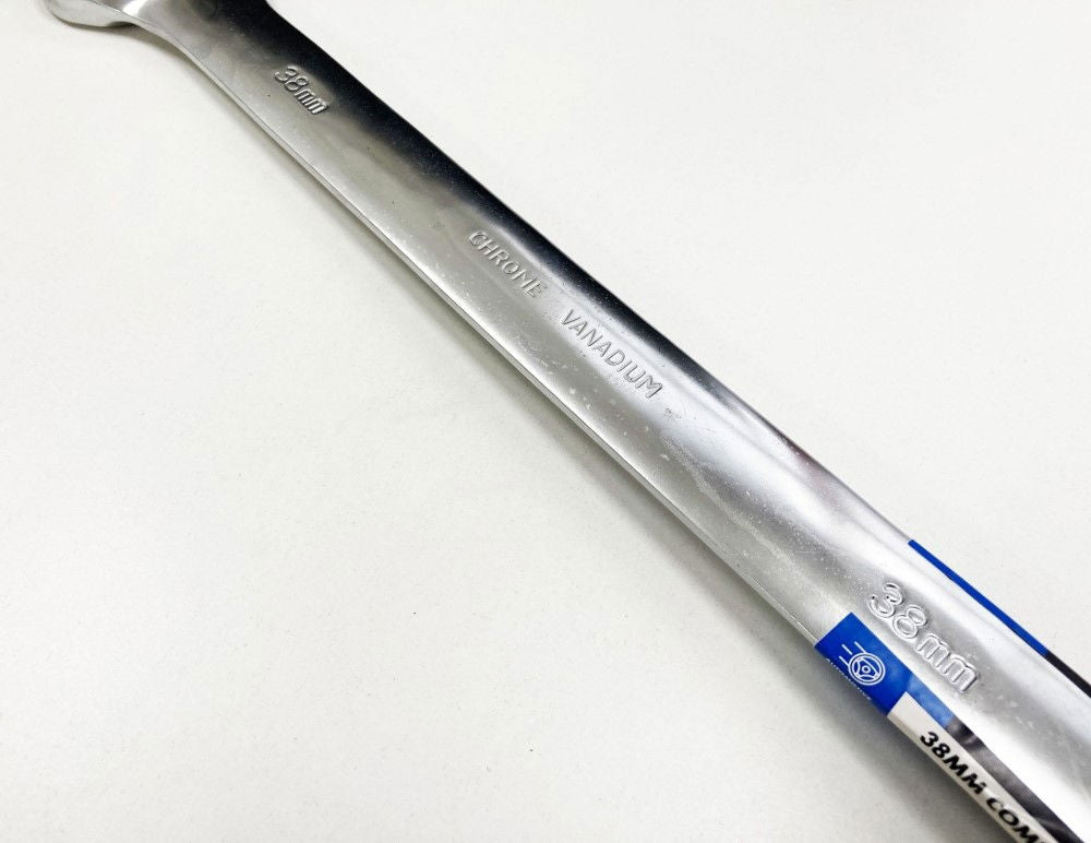 COMBINATION SPANNER 38mm 6150CRV MATT FINISH - TOOLZONE KDPSP185