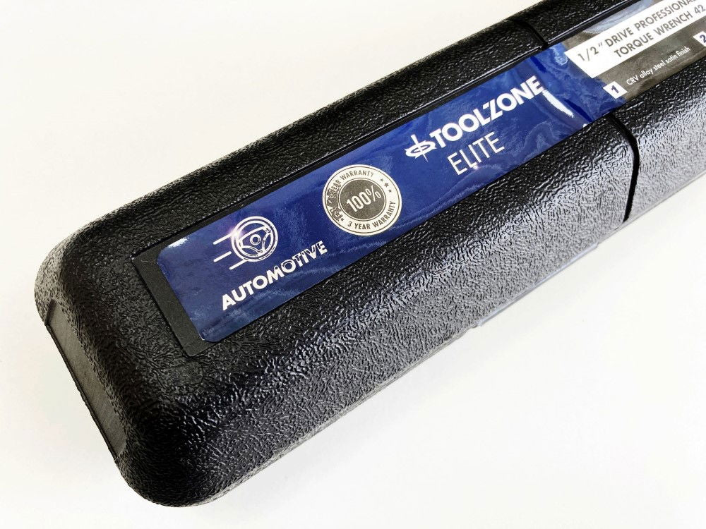 TORQUE WRENCH 1/2 DRIVE 42-210nm CALIBRATION CERTIFICATE LOCKING NUT - TOOLZONE KDPSS021