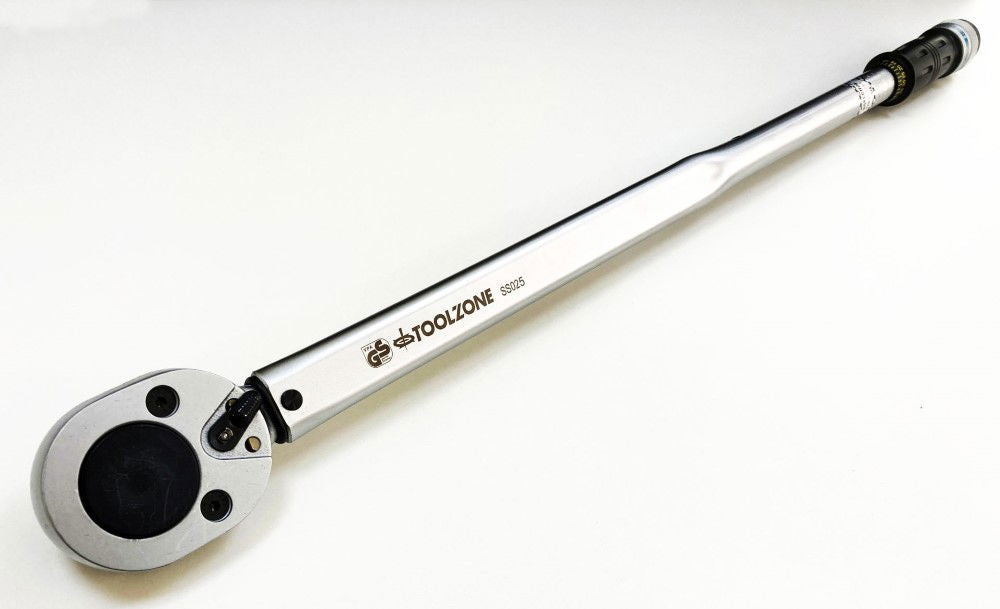 TORQUE WRENCH 3/4 DRIVE 100-500nm CALIBRATION CERTIFICATE LOCKING NUT - TOOLZONE KDPSS025