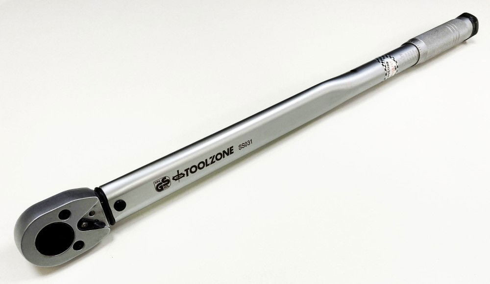 TORQUE WRENCH 1/2 DRIVE 70-350nm CALIBRATION CERTIFICATE LOCKING NUT - TOOLZONE KDPSS031