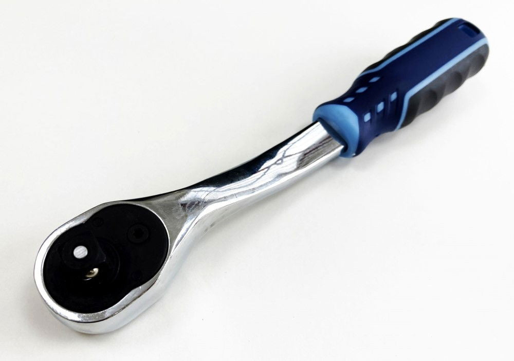 RATCHET HANDLE 3/8 DRIVE 90 TEETH 3 COLOUR CRV - TOOLZONE KDPSS231
