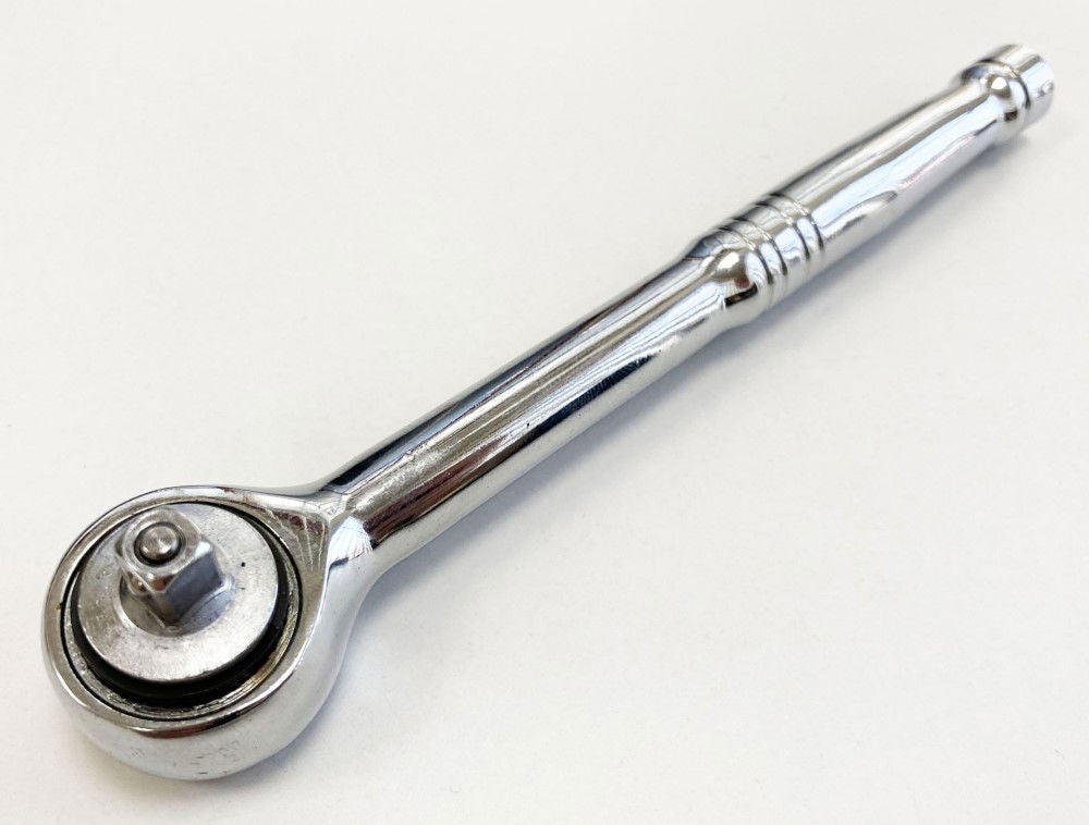 RATCHET HANDLE 1/4 DRIVE POLISHED CHROME QUICK RELEASE - TOOLZONE KDPSS239