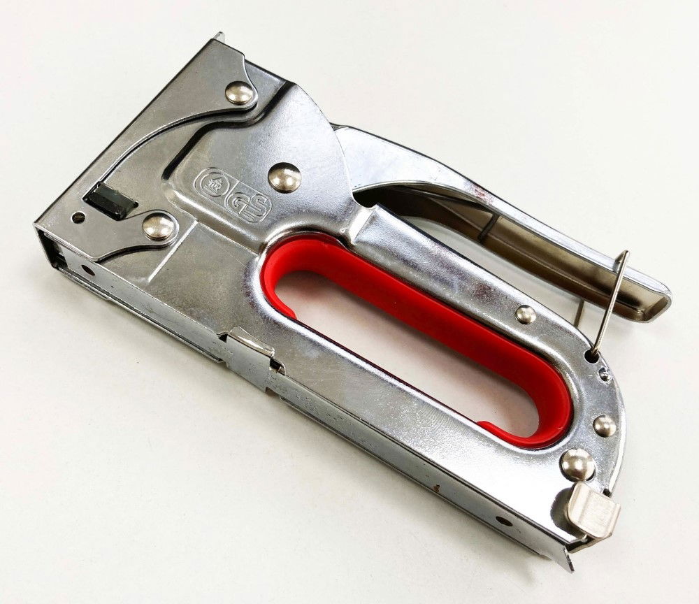 STAPLE GUN CHROME FOR JT21 6mm 8mm 10mm STAPLES - TOOLZONE KDPST002