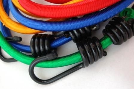 BUNGEE SET 4PC ASSORTED 12mm 600mm 900mm 1200mm 1500mm - TOOLZONE KDPTD006