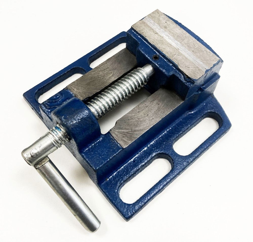 DRILL PRESS VICE 2 1/2 55mm JAW OPENING 63mm JAW WIDTH - TOOLZONE KDPVC018