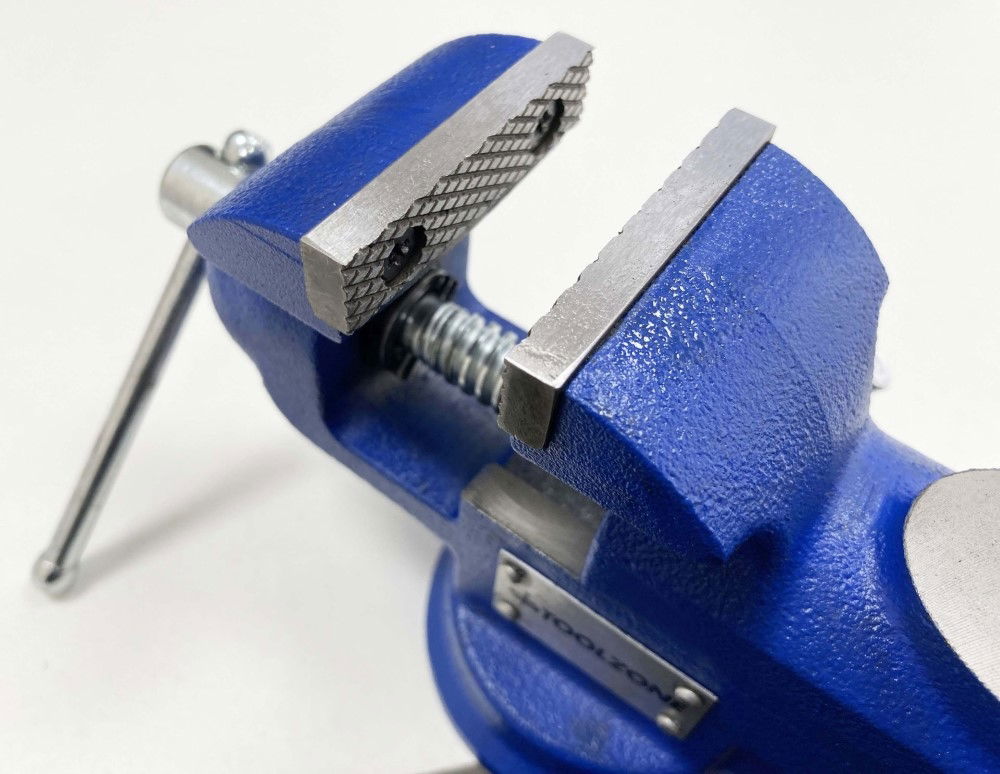 SWIVEL TABLE VICE 2 50mm JAW WIDTH 60mm MAX OPENING - TOOLZONE KDPVC035