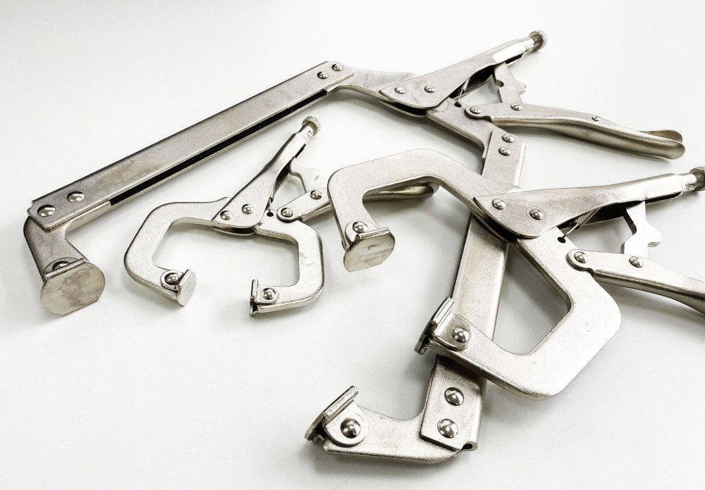 C CLAMP SET 3 PIECE 6 11 18 WITH SWIVEL PADS - TOOLZONE KDPWH042