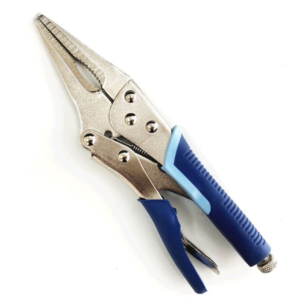 LOCKING WRENCH LONG NOSE 9 SOFTGRIP - TOOLZONE KDPWR177