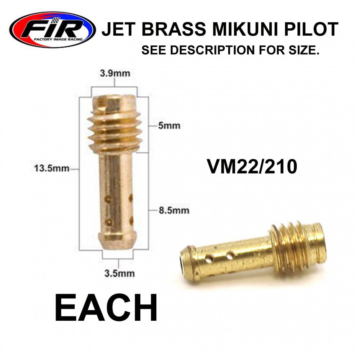 JET 42.5 MIKUNI PILOT VM22/210
