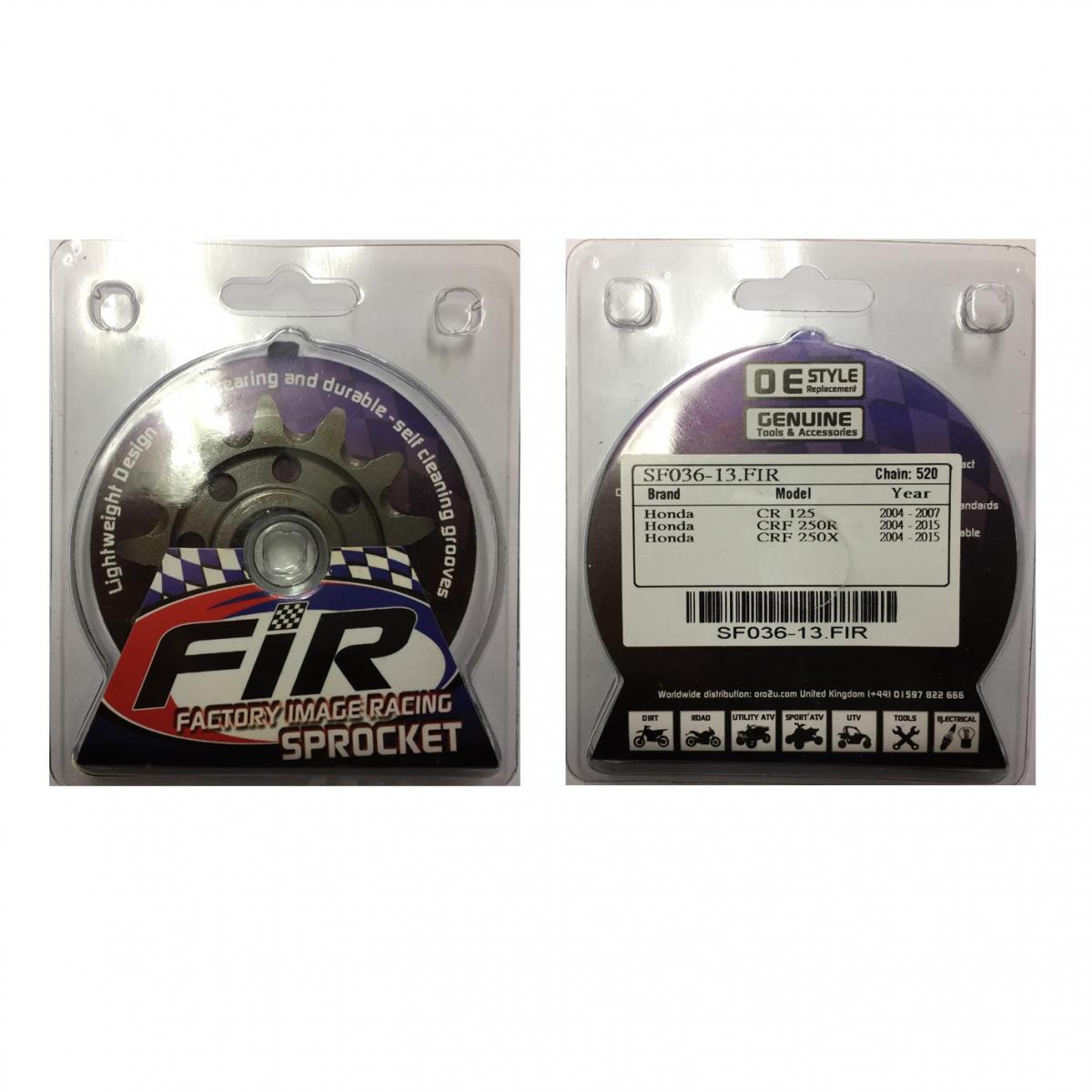 FRONT SPROCKET GROOVE & LIGHT JTF1323, JTF1323.1.13
