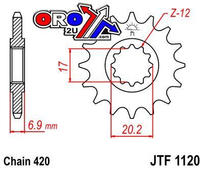 FRONT SPROCKET JTF1120.14