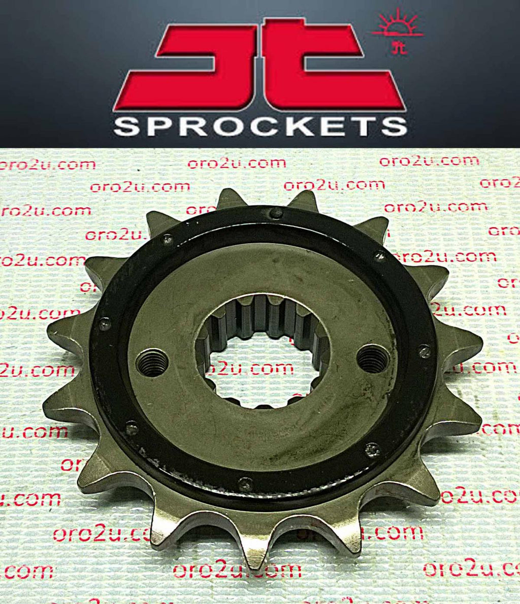 FRONT SPROCKET JTF1307.15RB JT, OE Rubber Cushioned