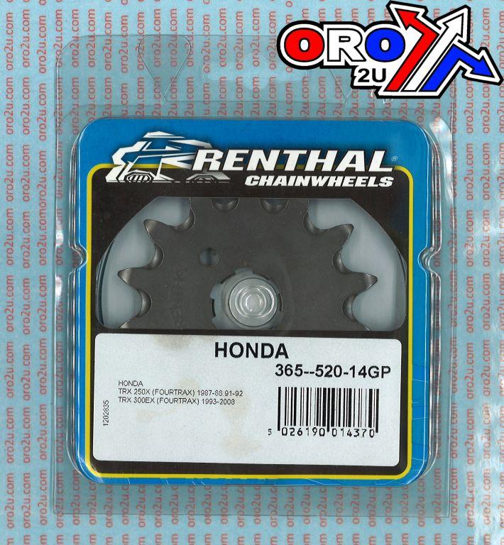 FRONT SPROCKET RENTHAL 365, HONDA 365--520-14GP