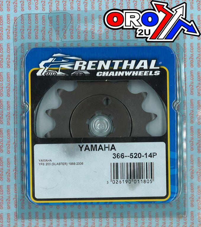 FRONT SPROCKET RENTHAL 366, YAMAHA 366--520-14GP