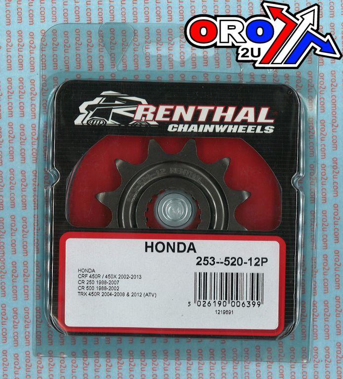 FRONT SPROCKET RENTHAL 253, HONDA 253--520-12P