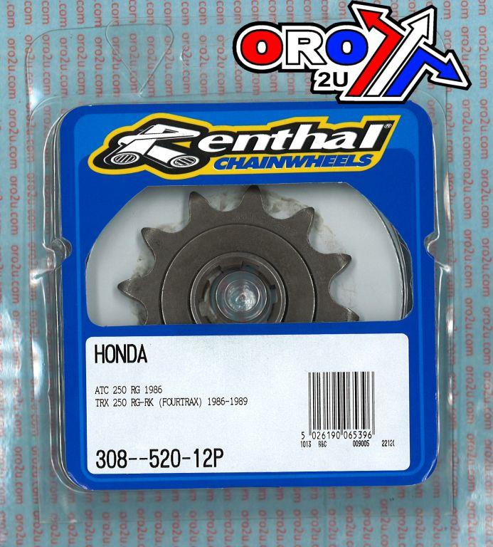 FRONT SPROCKET RENTHAL 308, 308--520-12P ATV ONLY
