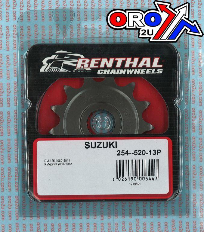 FRONT SPROCKET RENTHAL 427, SUZUKI 254--520-13P
