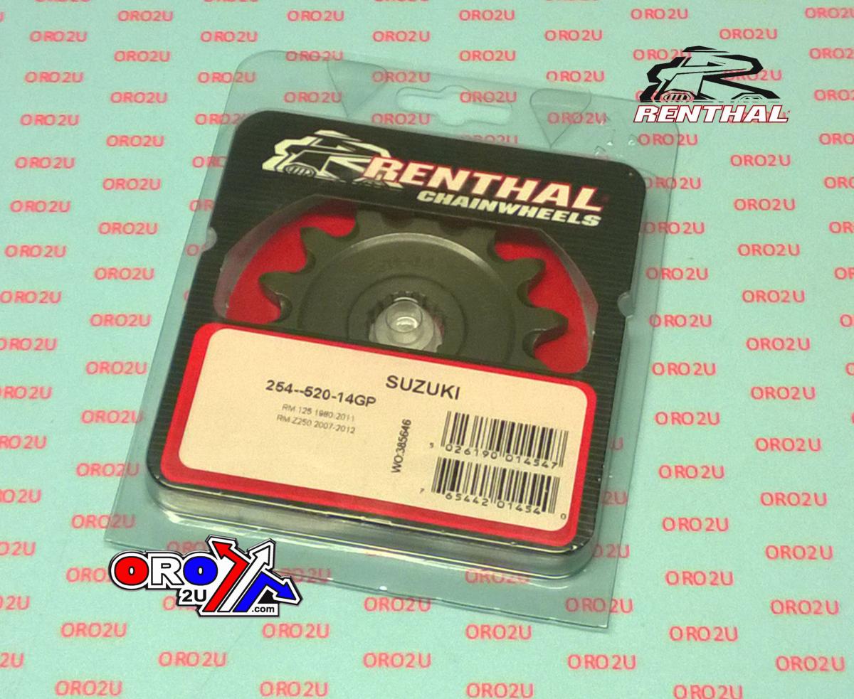 FRONT SPROCKET RENTHAL 427, SUZUKI 254--520-14GP