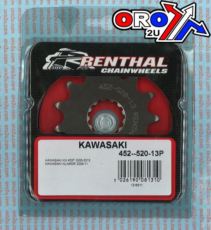 FRONT SPROCKET RENTHAL 452, KAWASAKI 452--520-13P