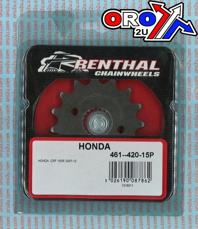 FRONT SPROCKET RENTHAL 461, HONDA 461--420-15P