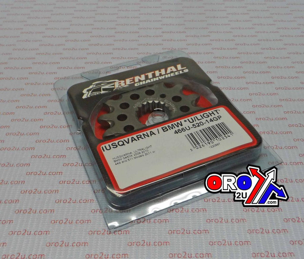 FRONT SPROCKET RENTHAL 466, HUSQVARAN BMW 466U-520-14GP, JTF403, JT403, SF403-