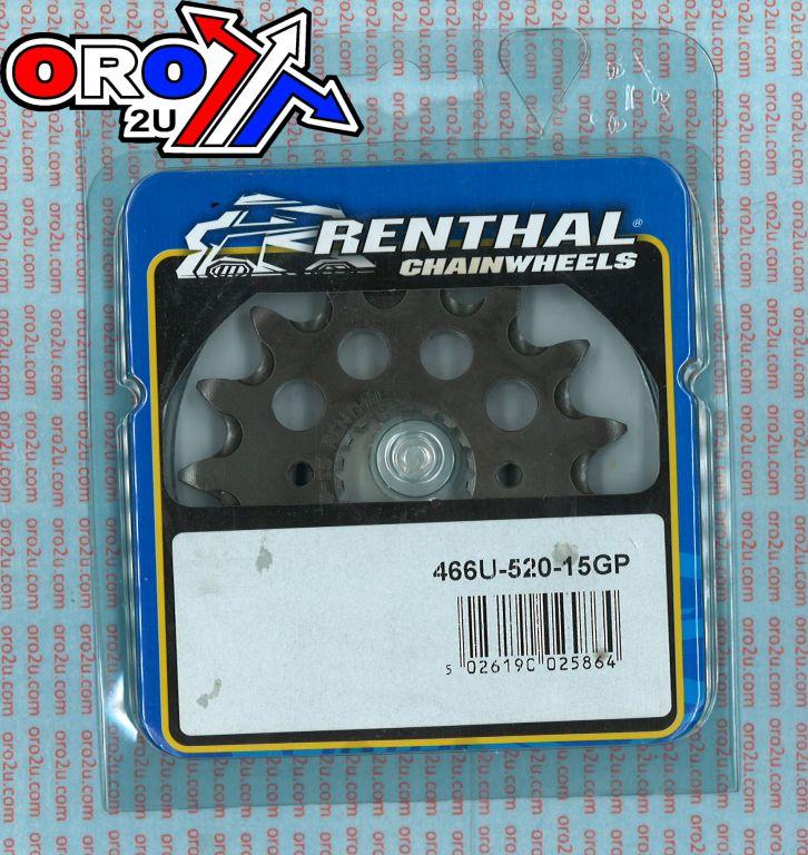 FRONT SPROCKET RENTHAL 466, HUSQVARAN BMW 466U-520-15GP