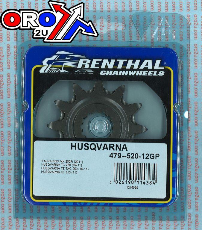 FRONT SPROCKET RENTHAL 479, HUSQVARNA 479--520-12P