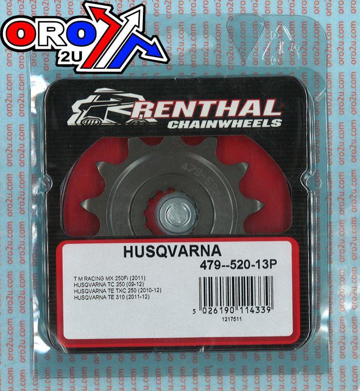 FRONT SPROCKET RENTHAL 479, HUSQVARNA 479--520-13P, 479--520-13P