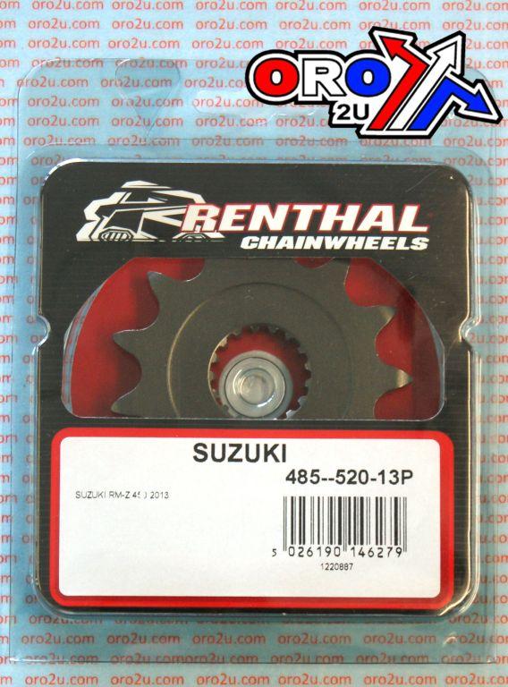 FRONT SPROCKET RENTHAL 485, RENTHAL 496/485-520-13P, 496--520-13P