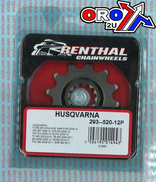 FRONT SPROCKET RENTHAL 293, HUSQVARNA 293--520-12GP