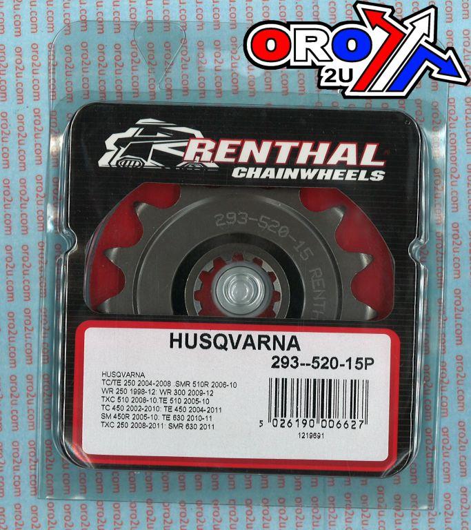 FRONT SPROCKET RENTHAL 293, HUSQVARNA 293--520-15P, 293--520-15P