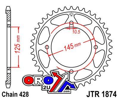 REAR SPROCKET JTR1874.56 JT