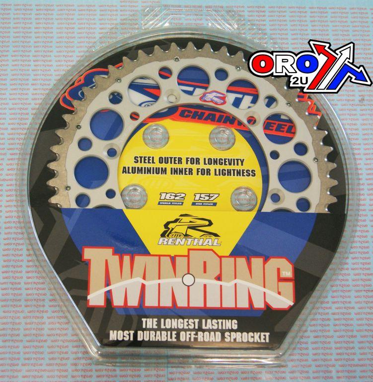 REAR SPROCKET TWINRING KAW, RENTHAL 1120-520-50GPSI KAWASAKI