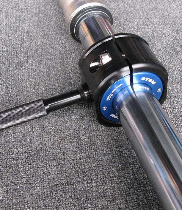 Fork Suspension Vise Clamp Tool - Black Aluminum