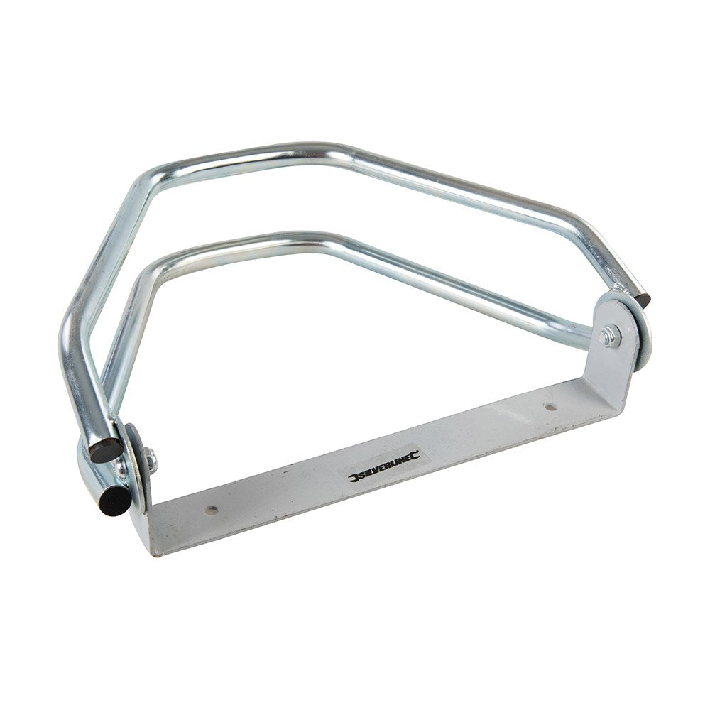 Wall-Mounted 180° Adjustable Bicycle Storage Wheel Holder Stand