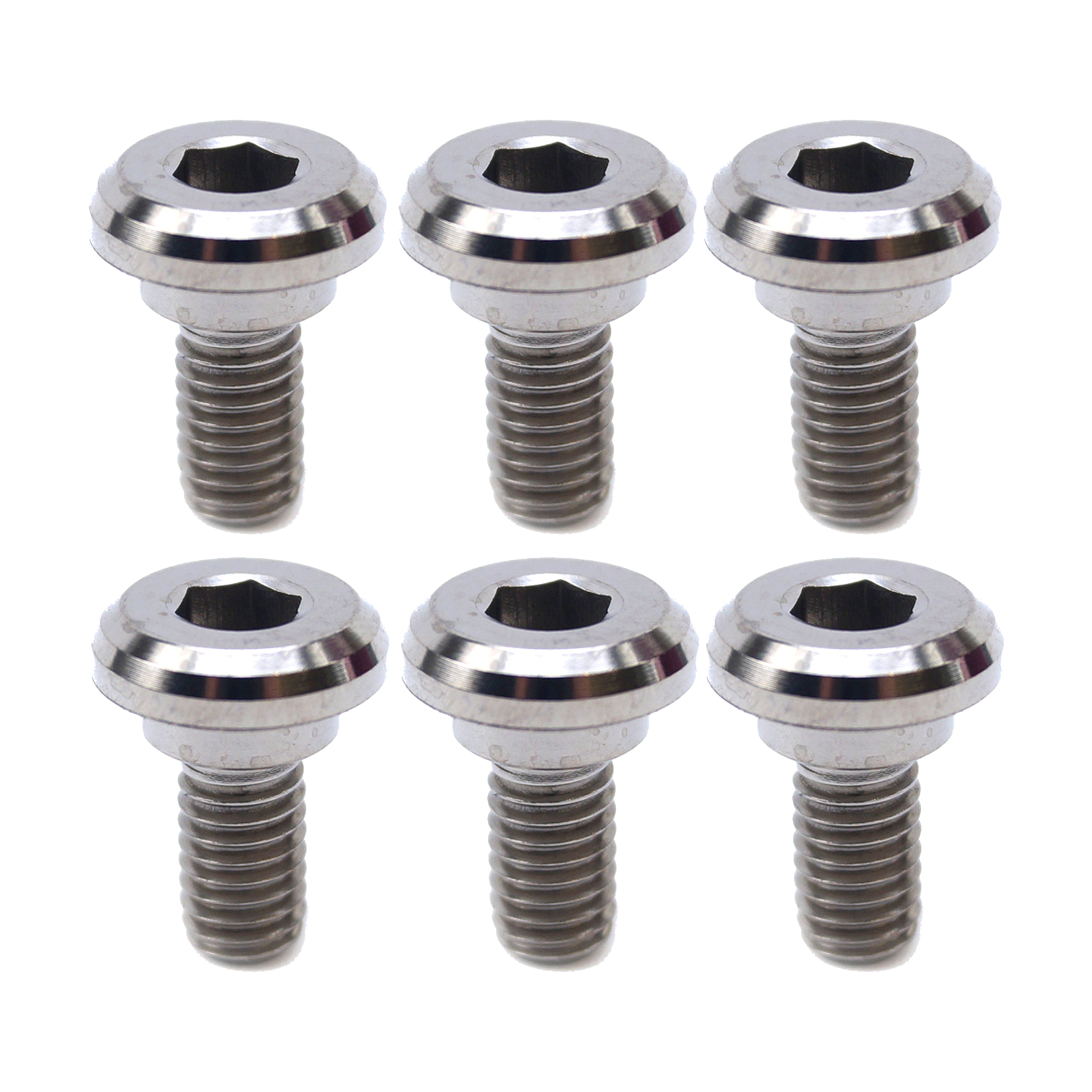 BOLT DISC M6 WITH SHOULDER PK6, TITANIUM GRADE 5 /DISC BOLT